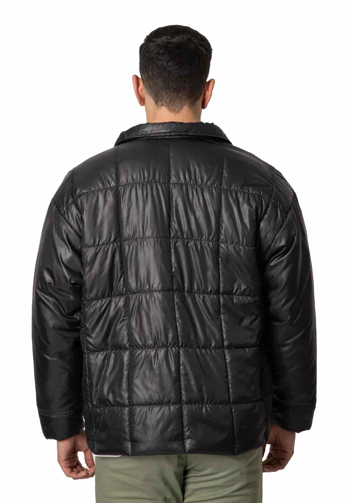 Chaqueta puffer negra - miniatura 3