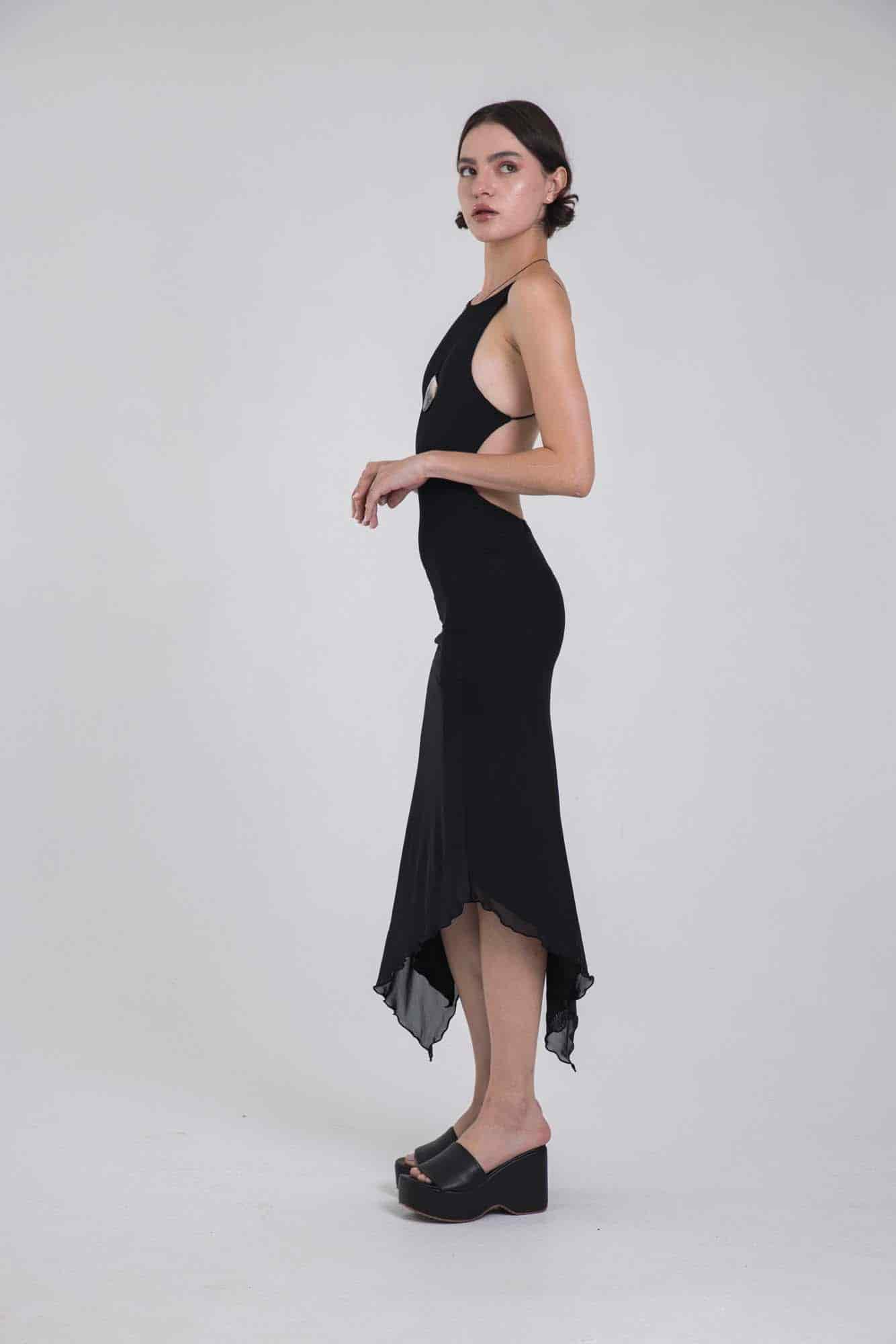 SNELL BLACK DRESS - miniatura 2
