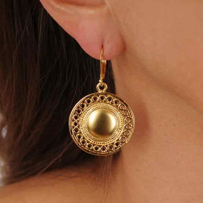 Arete Pectoral de Círculos Muisca - miniatura 4
