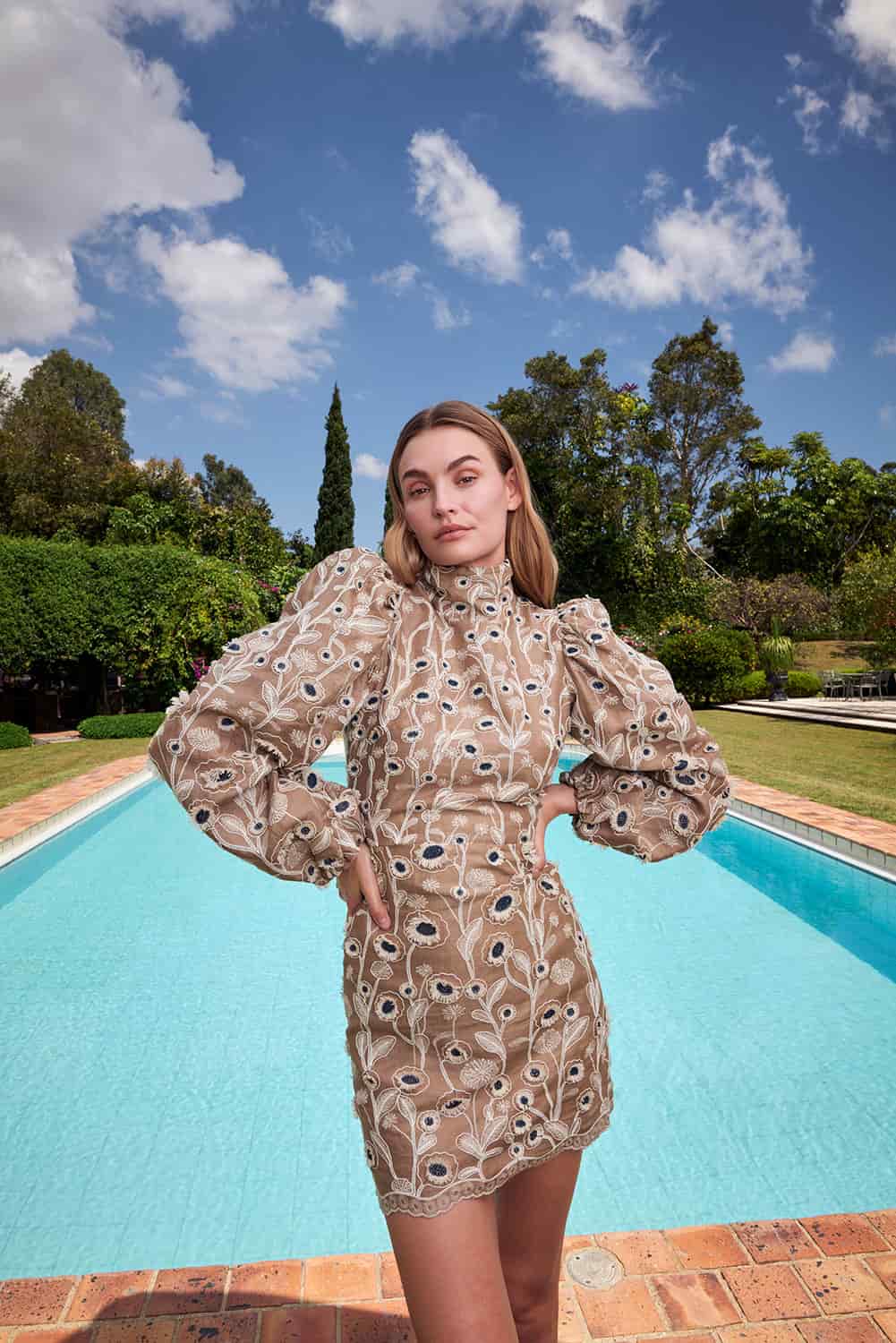 Guaba Petalo Mini Dress - miniatura 2