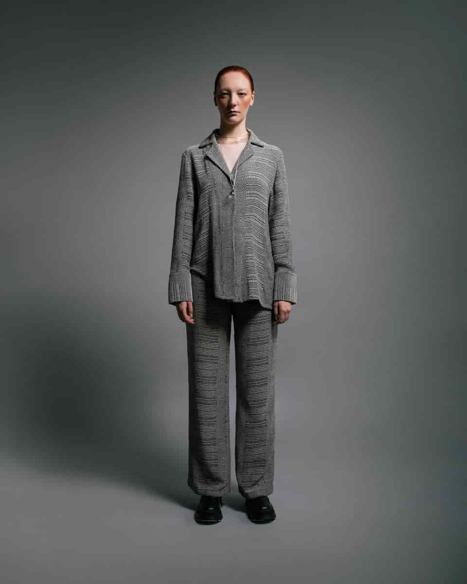 OVERSIZED COTTON LOOM PANTS - miniatura 4