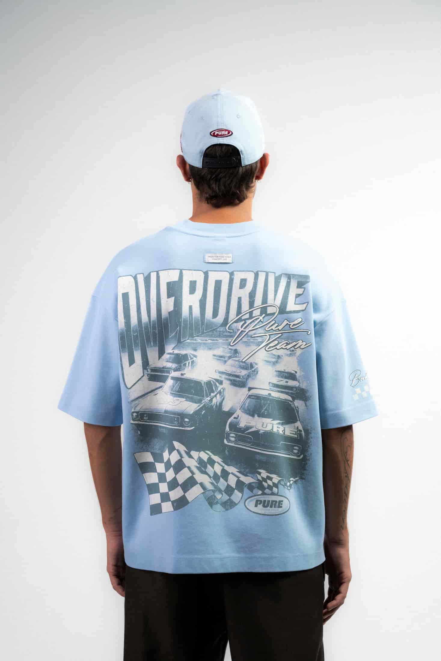 Overdrive Sky Blue T-Shirt - miniatura 3