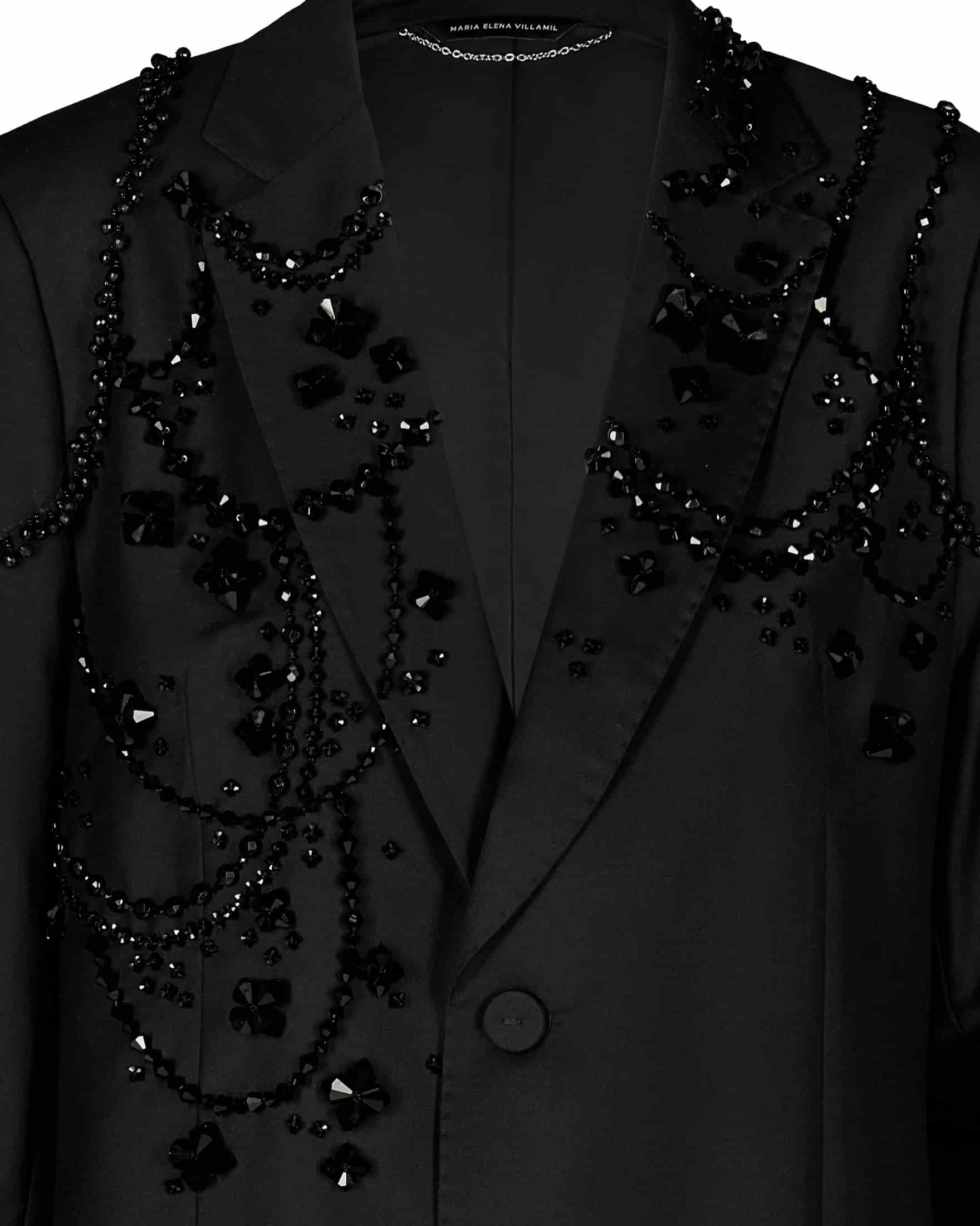 "SAUCE" BLAZER EMBROIDERED - miniatura 4