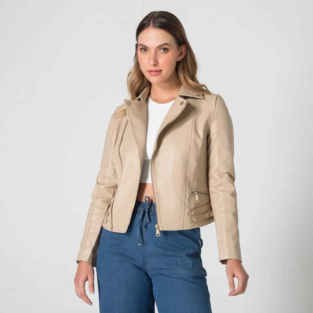 Chaqueta Sintetica Biker Selene - miniatura 1