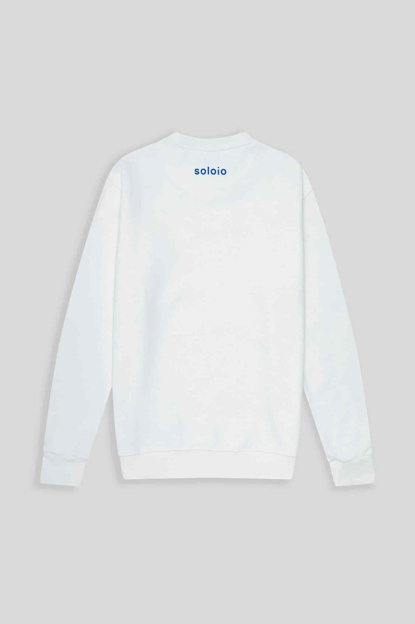 Men's milenario sweatshirt white - miniatura 2