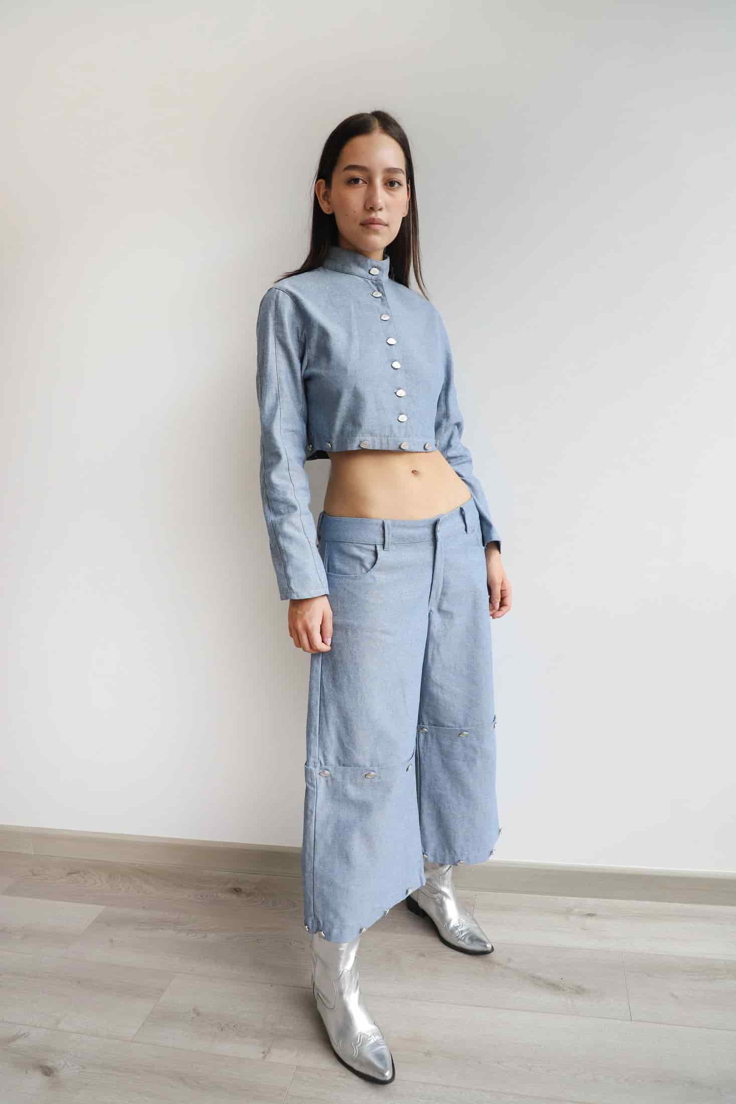 Alma Jacket - Blue - miniatura 4