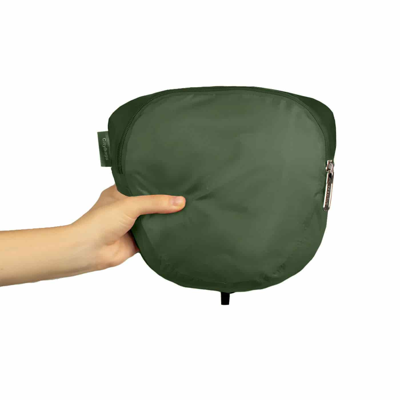 Morral Viajero XL Plegable Citybags Light verde militar - miniatura 2