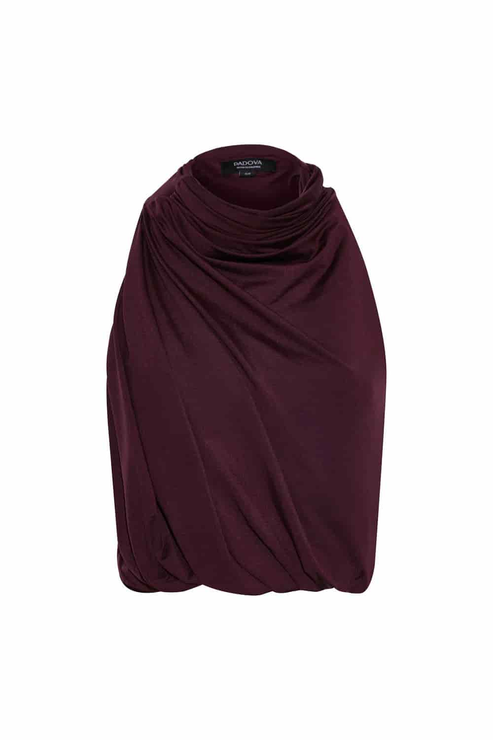 Blusa duna burgundy - miniatura 1