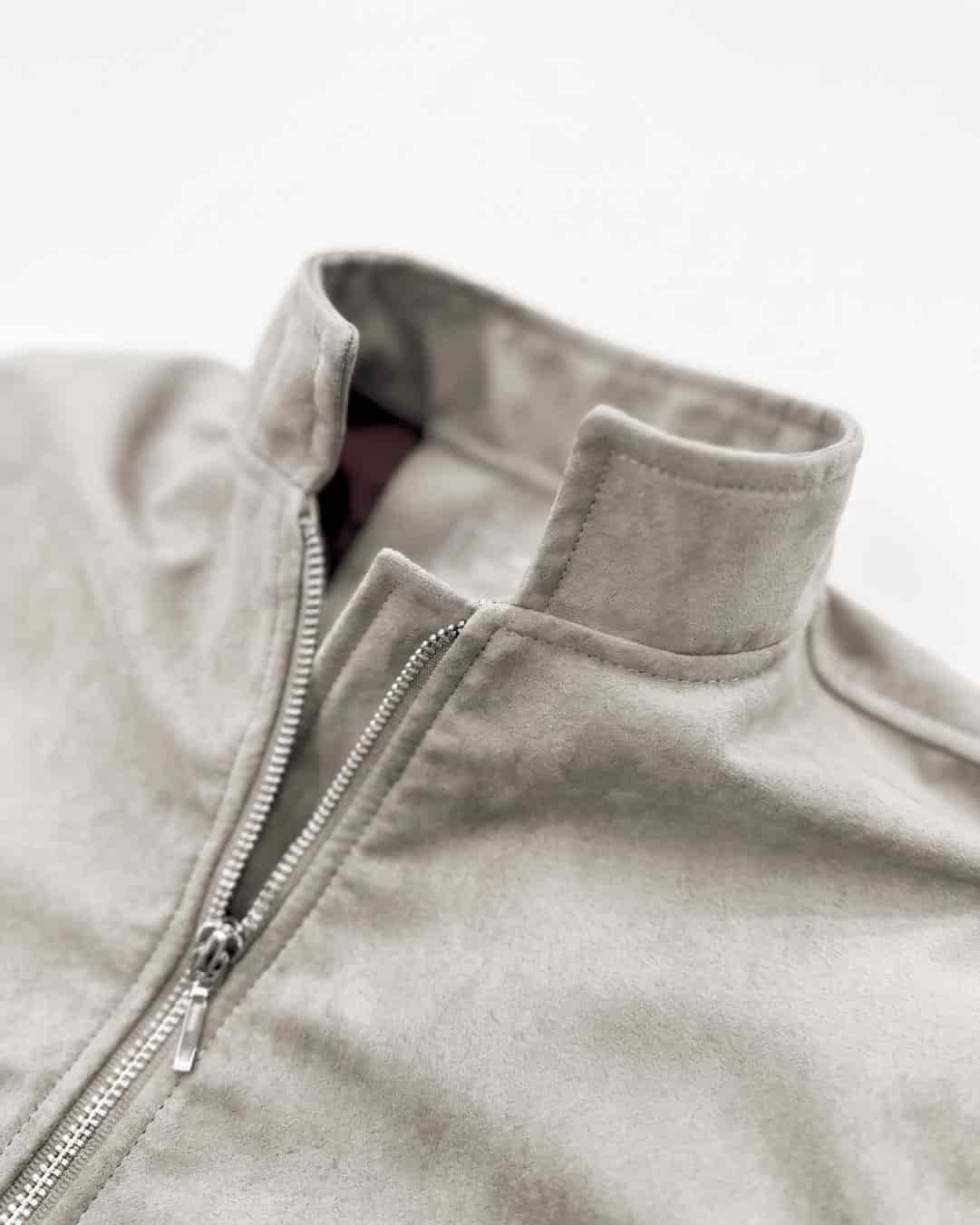 Chaqueta Cambridge Gamuza Marfil Mujer - miniatura 5