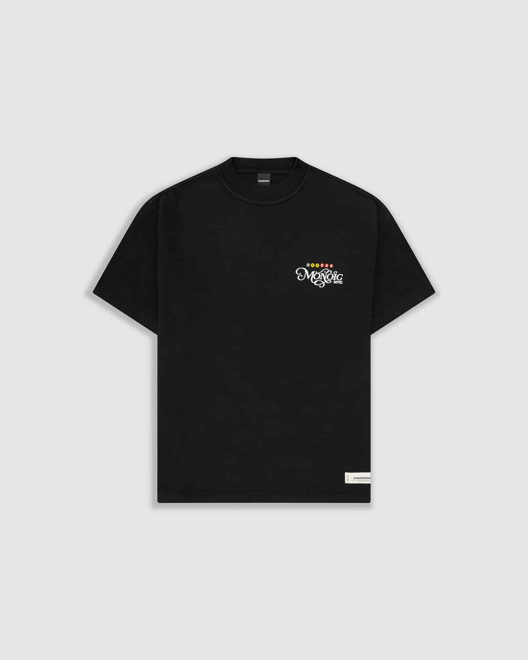 Camiseta Metro - Negro Oscuro - miniatura 3