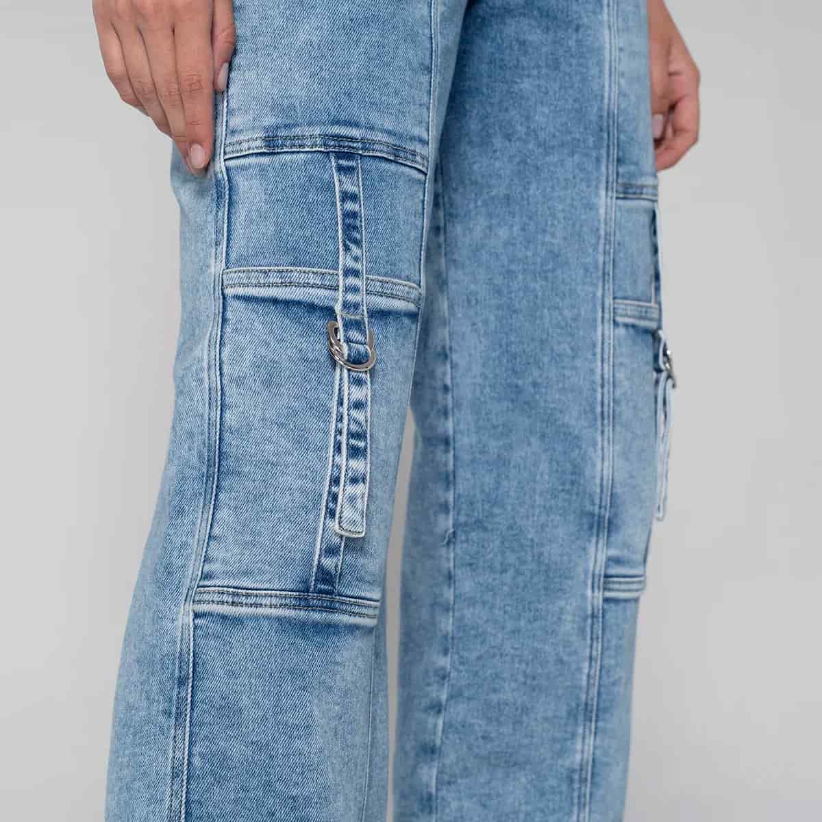 Jean Wide Leg Tribu - miniatura 7