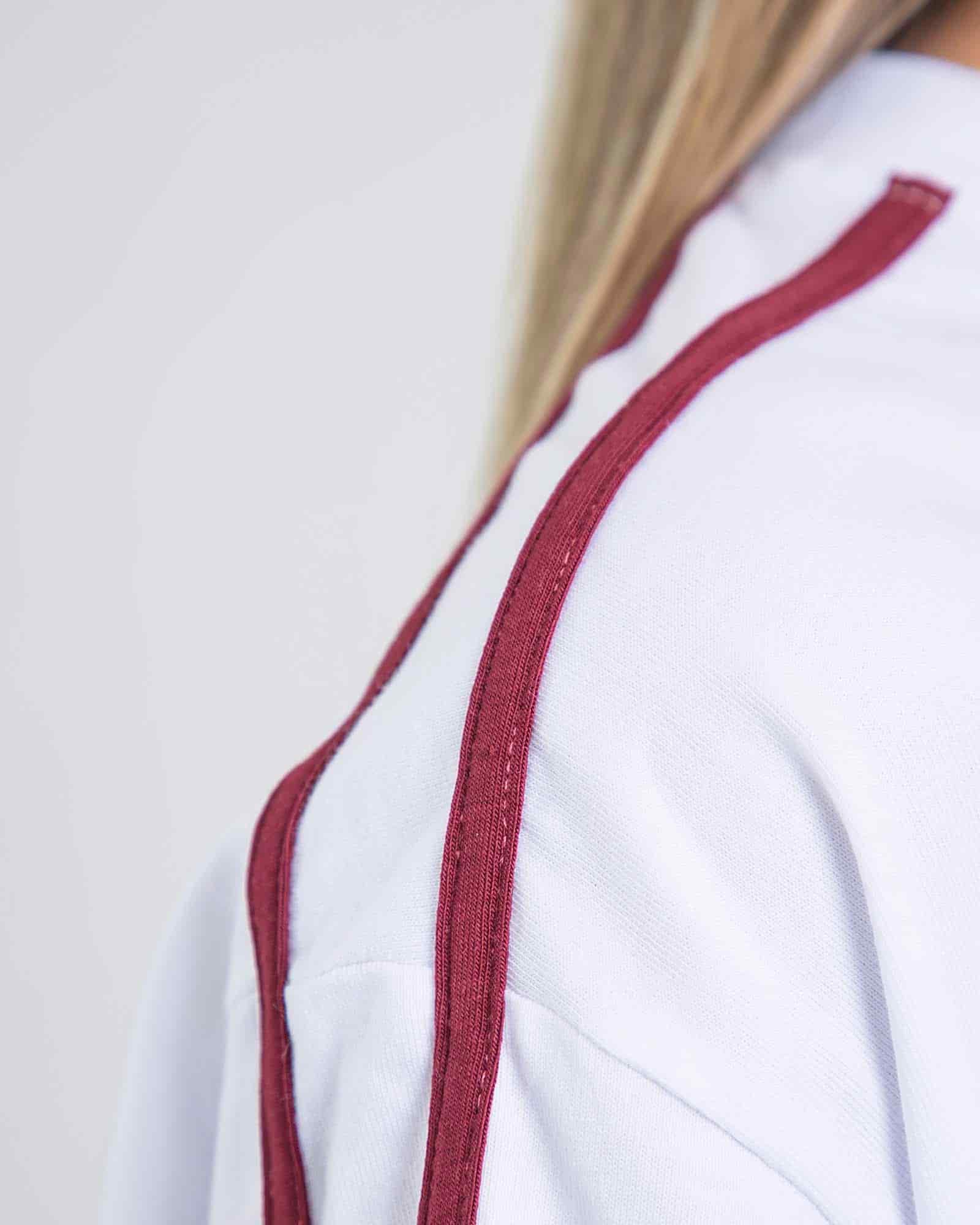 Camiseta oversize chillin blanco lumen FIBER - miniatura 7