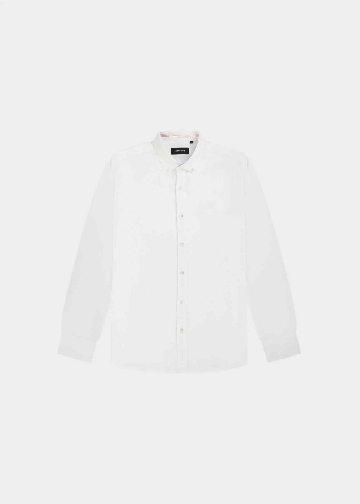 CAMISA LINO BLANCA - miniatura 1