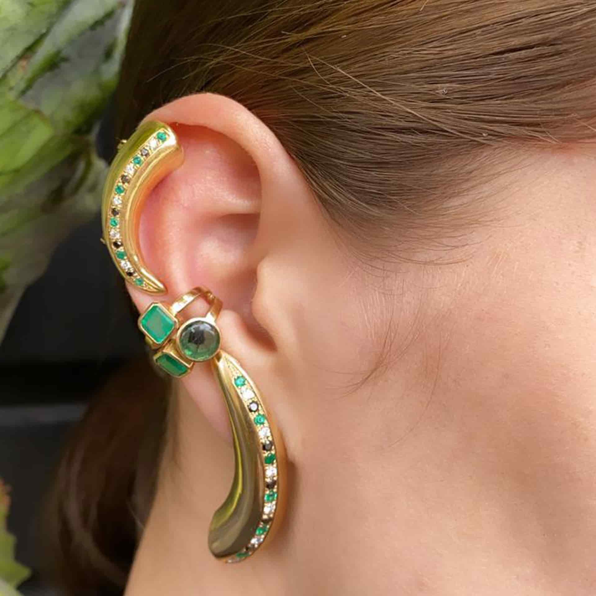Ear Cuff Serpent's Tail - miniatura 4