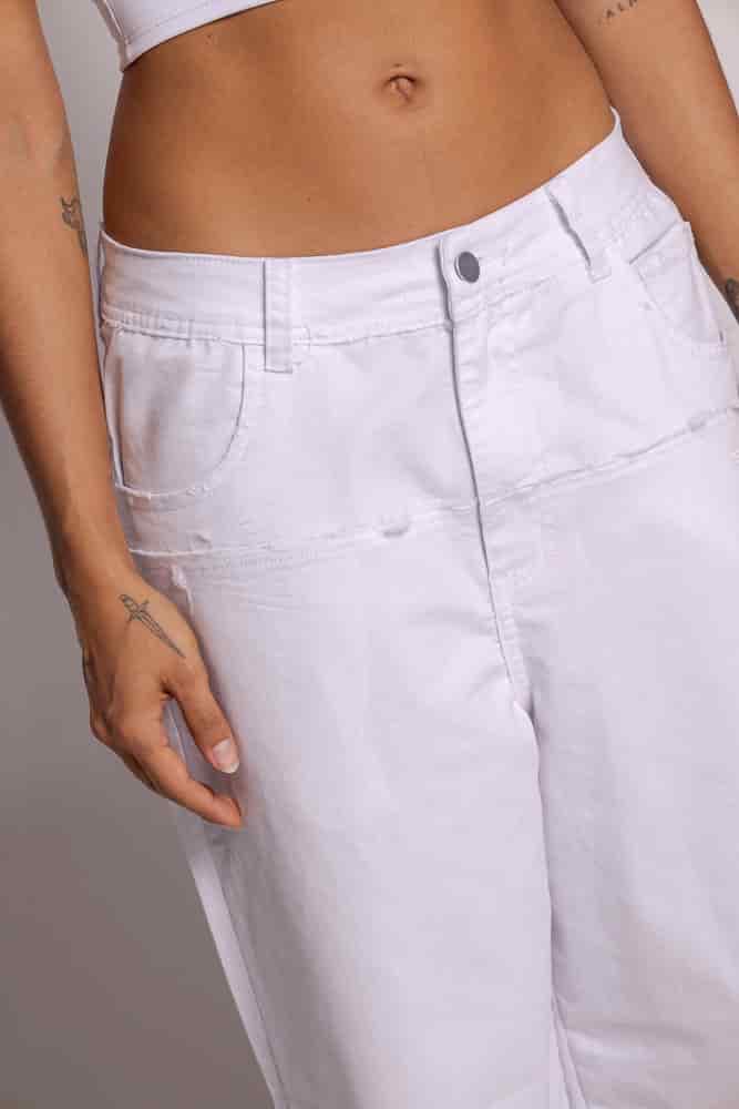 Baggy Motion Dama Blanco - miniatura 6
