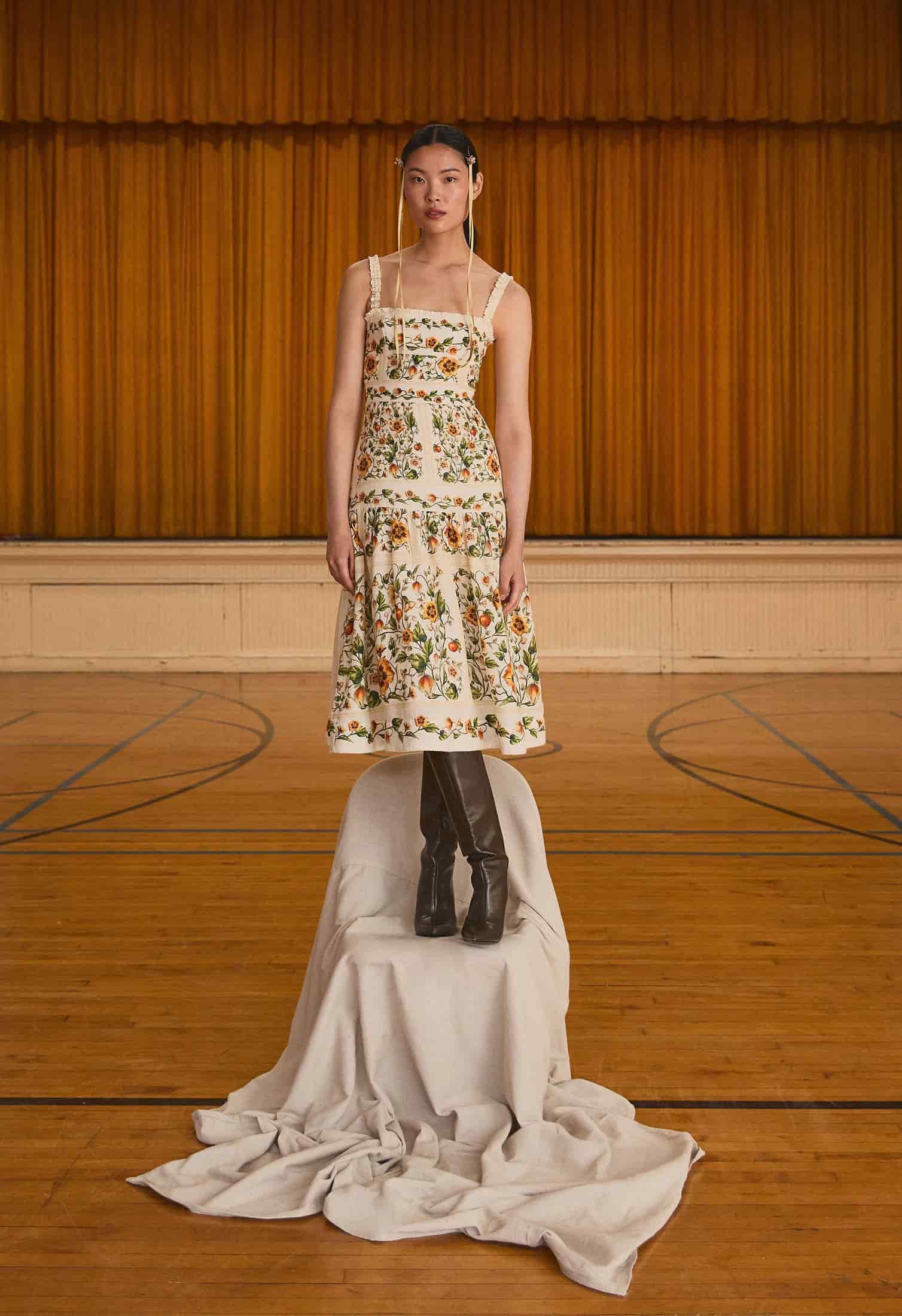 Níspero Uchuva Midi Dress - miniatura 2