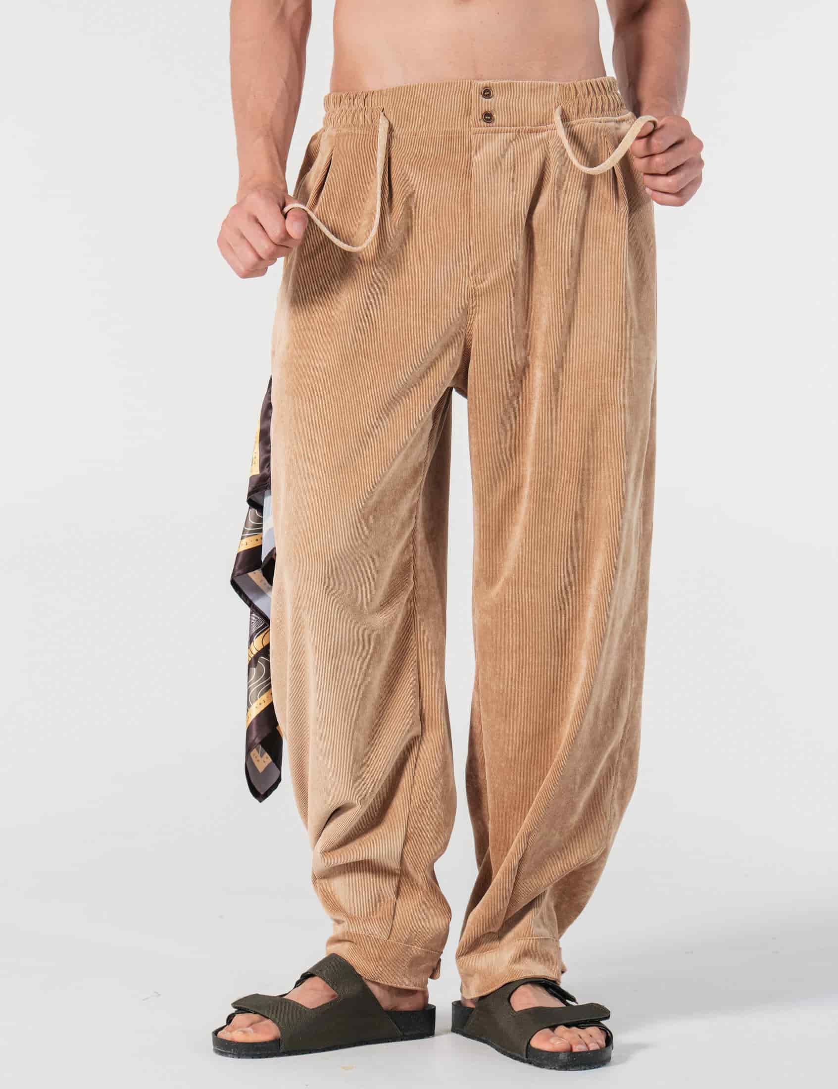 Pantalón Baggy Loose Fit Conexion Kaky Hombre - miniatura 2