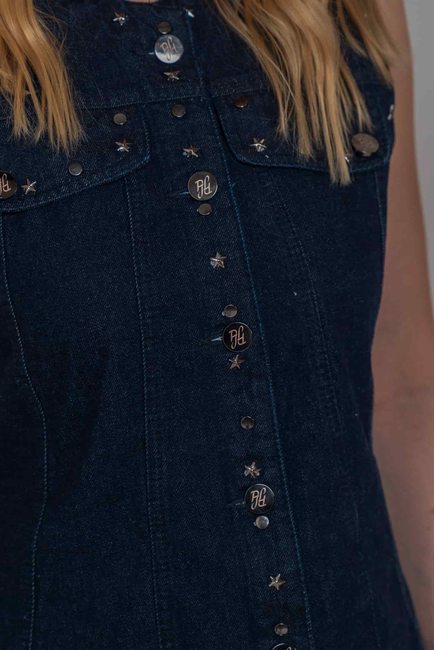 Cosmic Denim Dress - miniatura 2