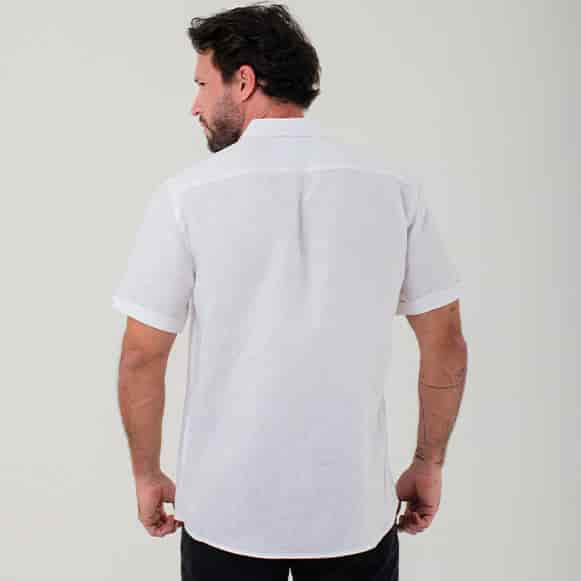 CAMISA MC 100% LINO HOMBRE - miniatura 8