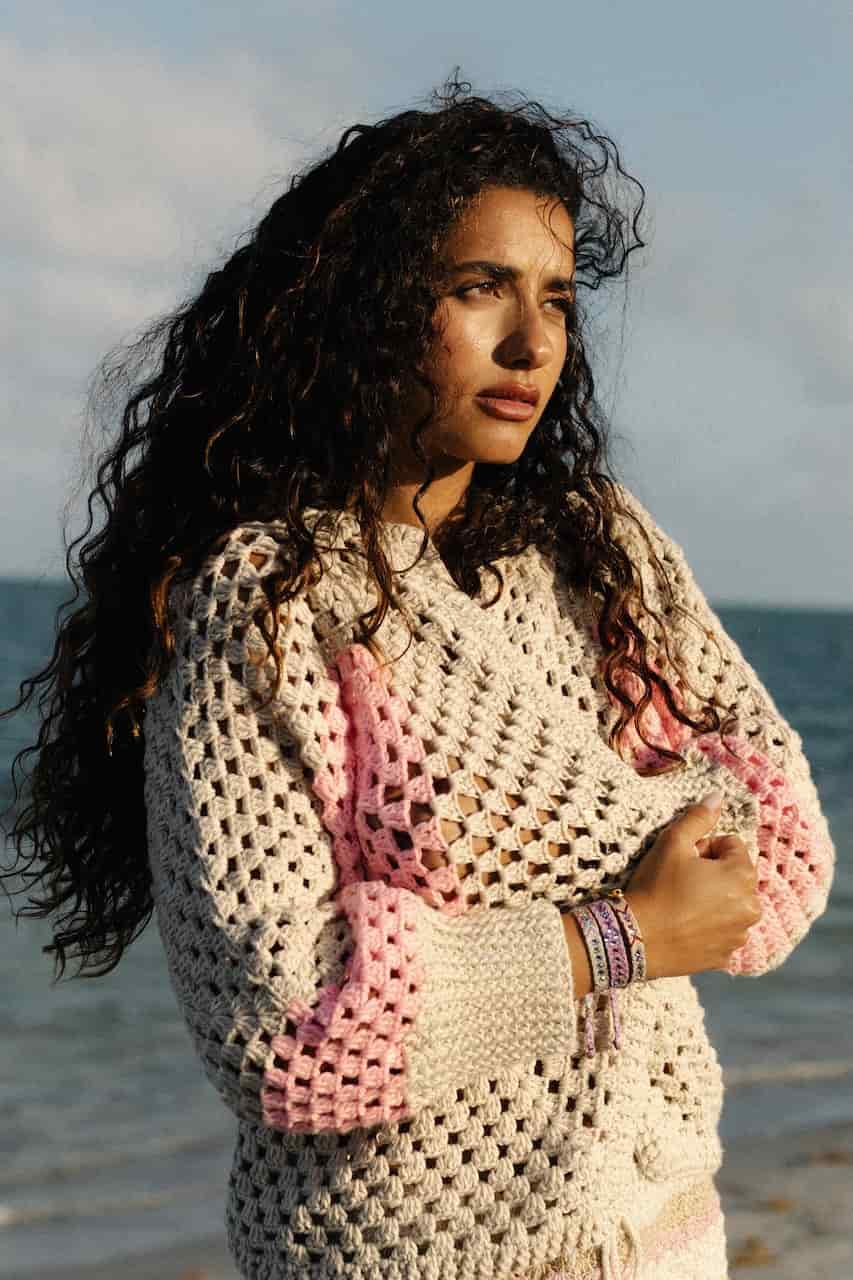 Hand Crochet Alma Cardigan - Adult - miniatura 3