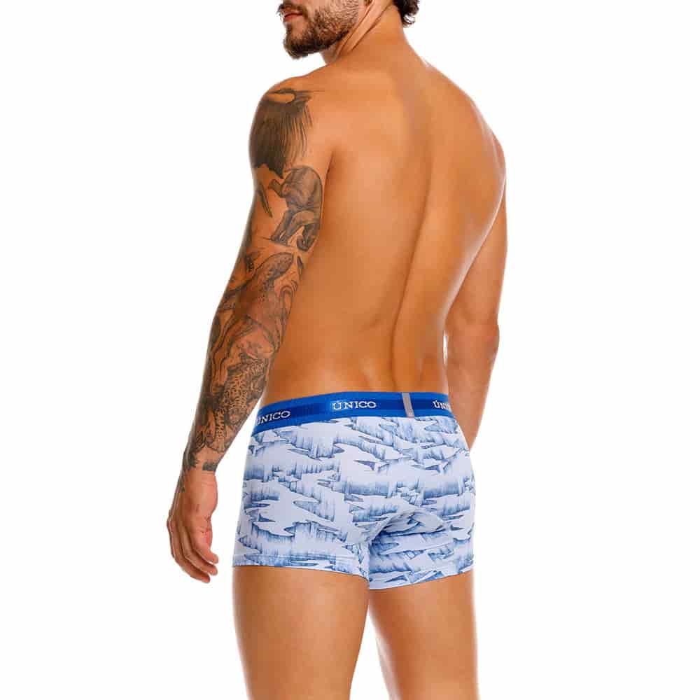 BOXER CORTO BULEVAR AZUL - miniatura 7
