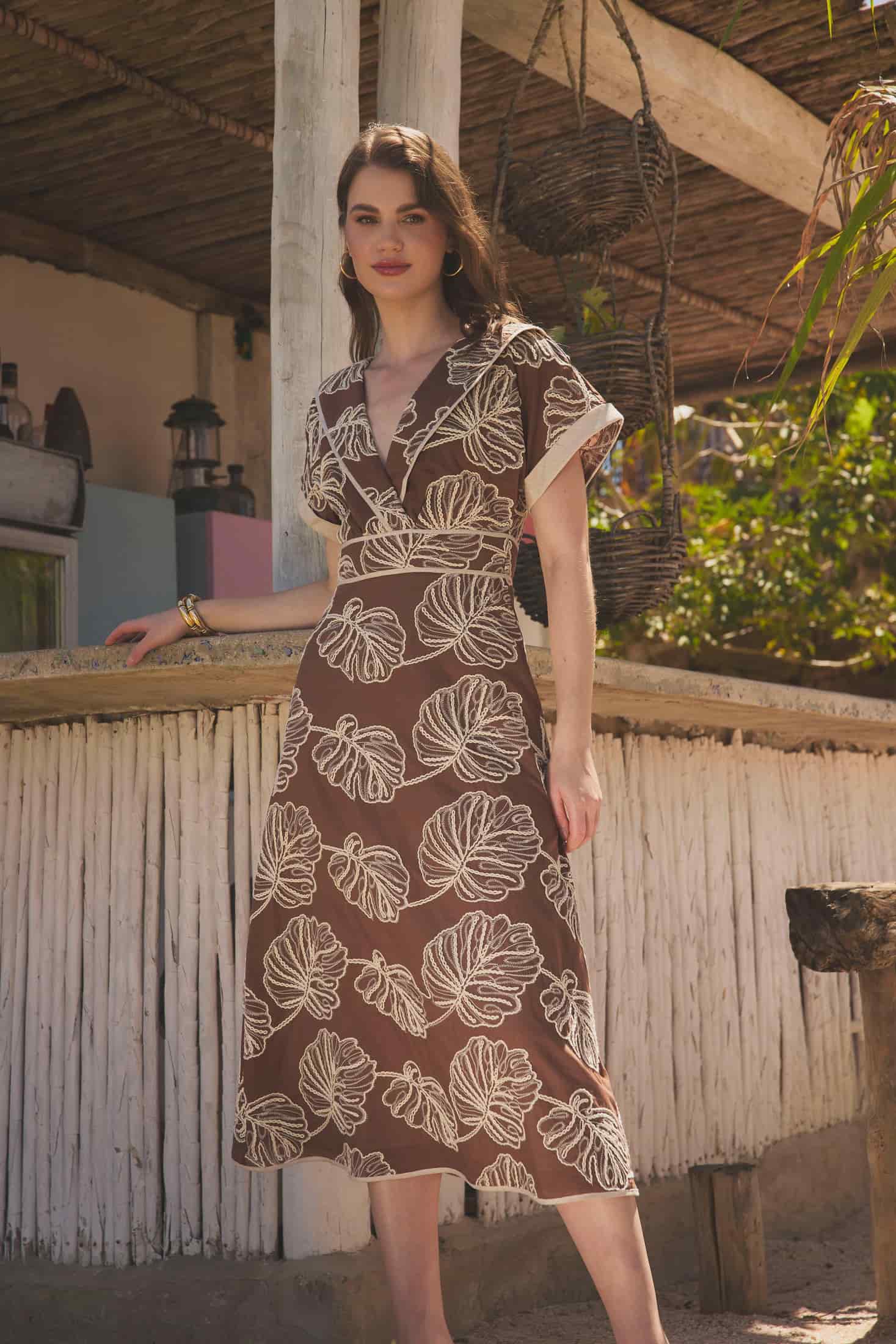 Vestido Jackie Bordado - miniatura 5