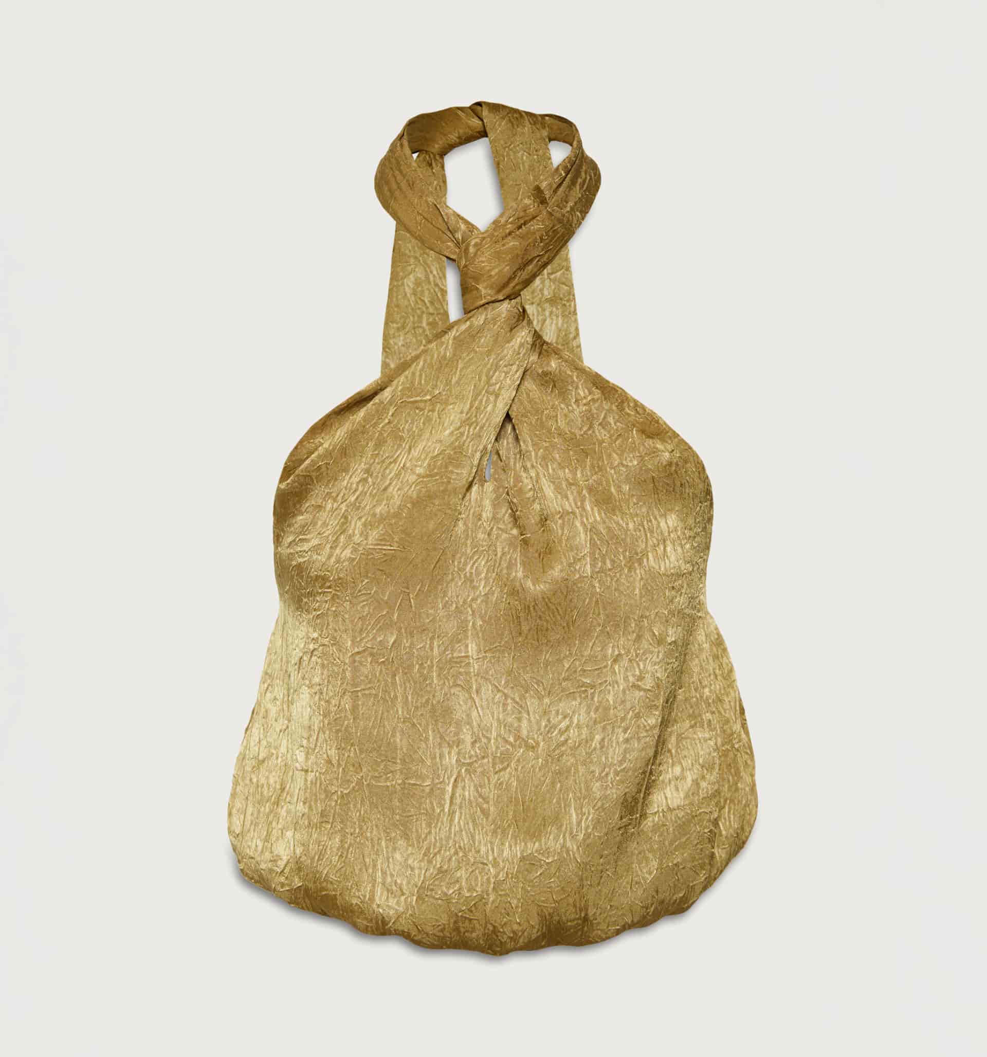Blusa globo cuello halter - miniatura 5