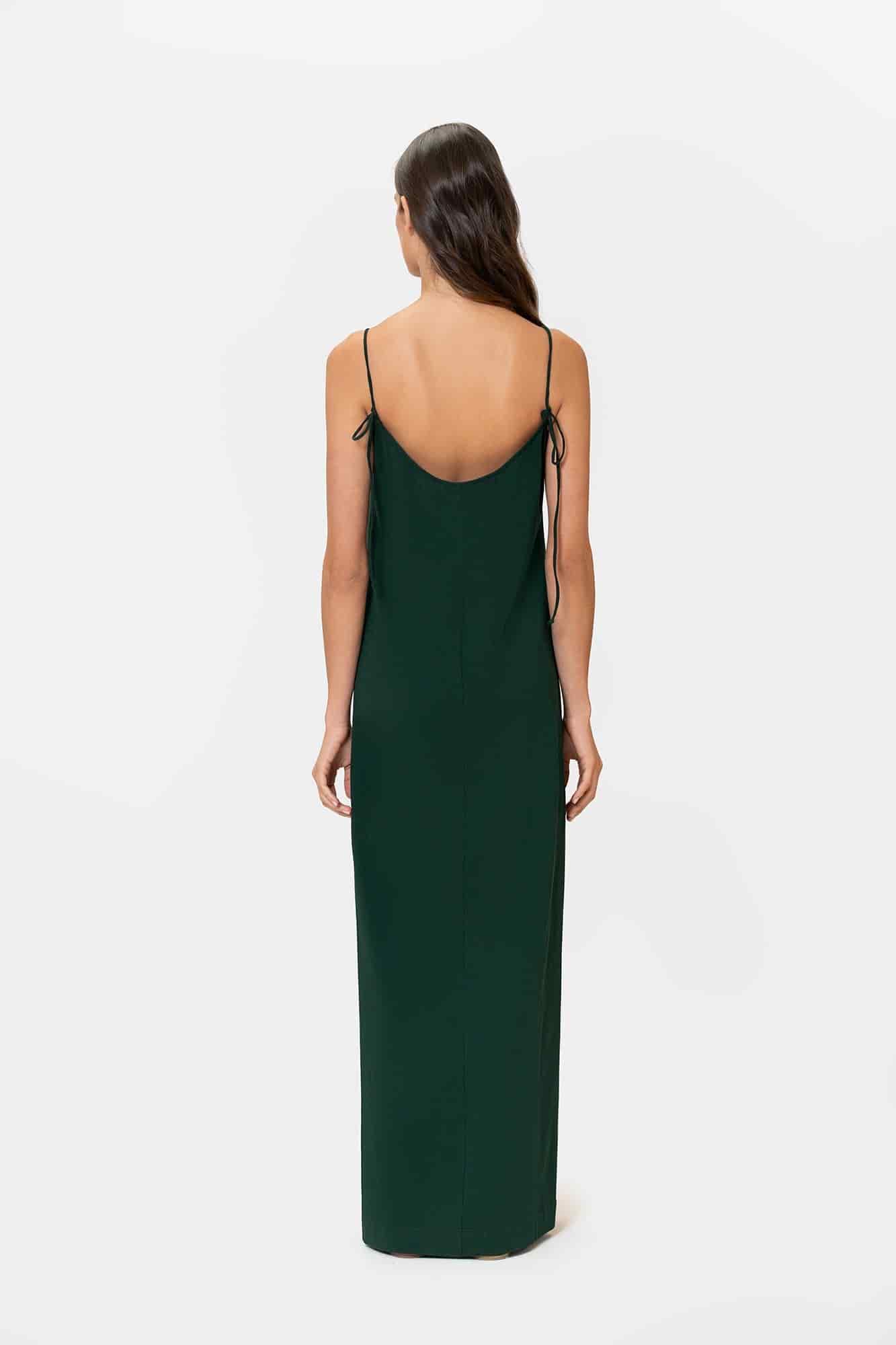 Vestido Prisma Verde Jade - miniatura 3