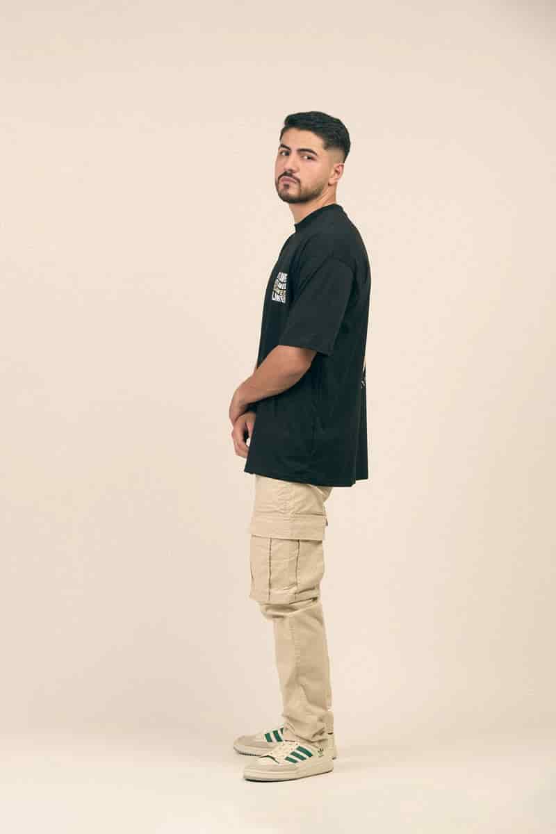 OVERSIZE 200GR NEGRA OUTLAWED - miniatura 4