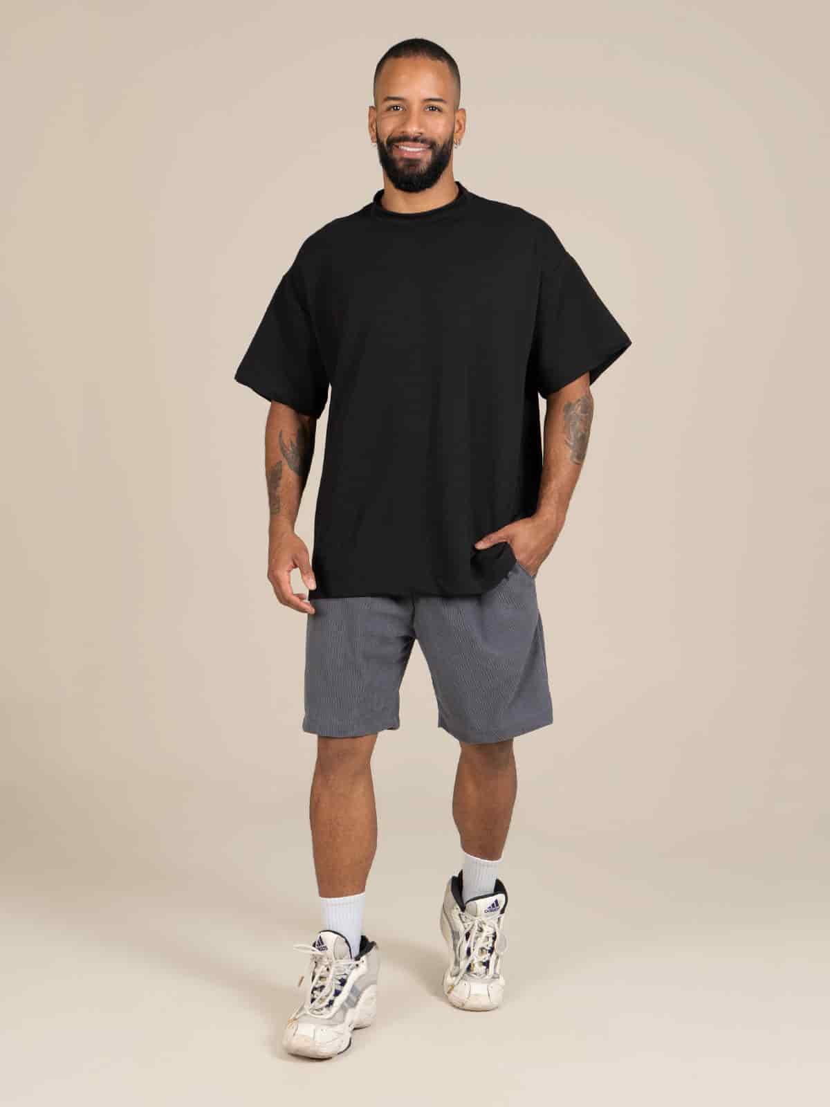 pantaloneta hiki indiana gris raton - miniatura 3