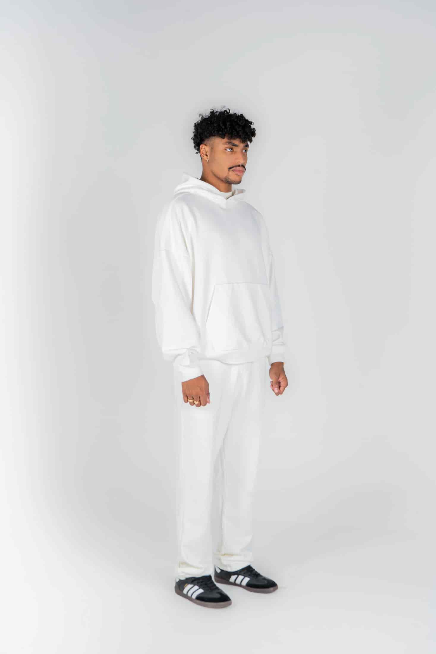 Basic Ivory Hoodie - miniatura 4