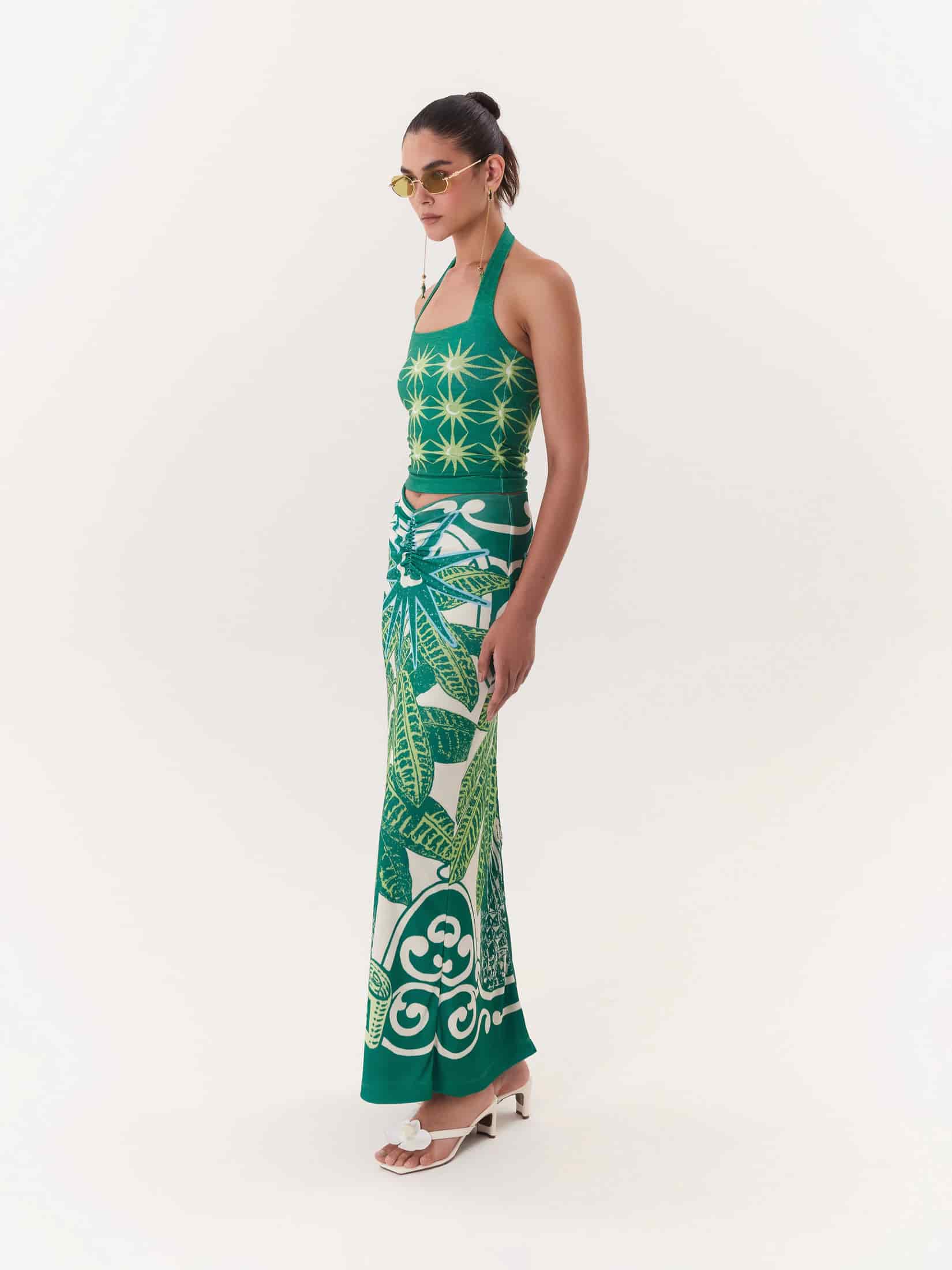 Halter Top Solar - Verde - miniatura 2