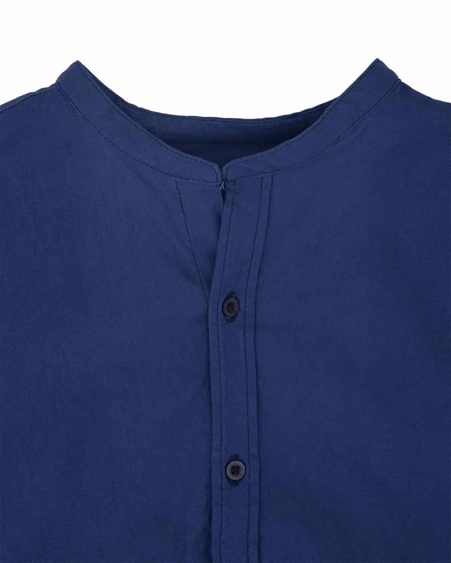 Camisa Oxford Azul Marino - miniatura 3
