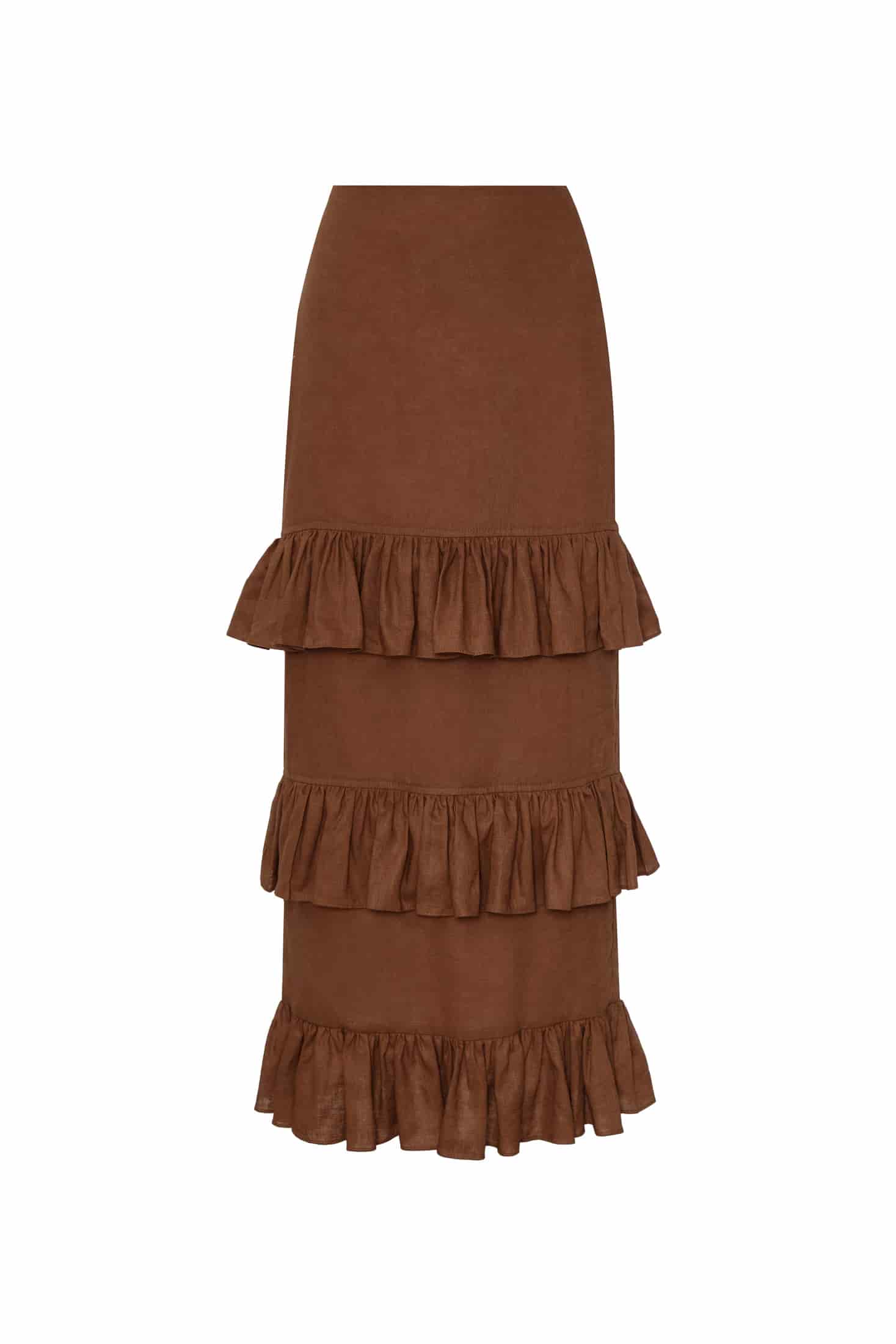 Dulce de Almendra Ankle Skirt - miniatura 1