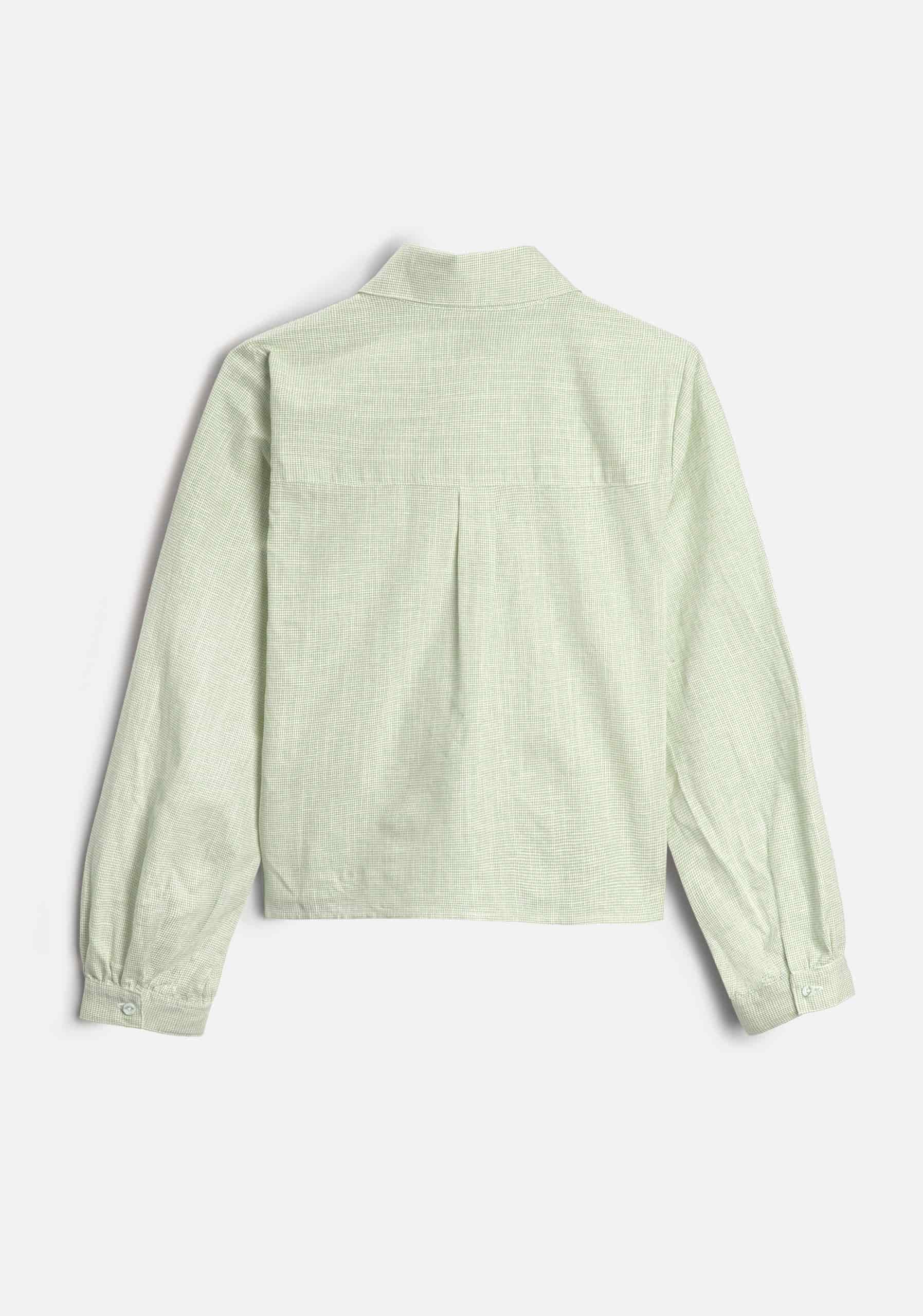 Camisa M Marianne Cuadros Verde Med - miniatura 8