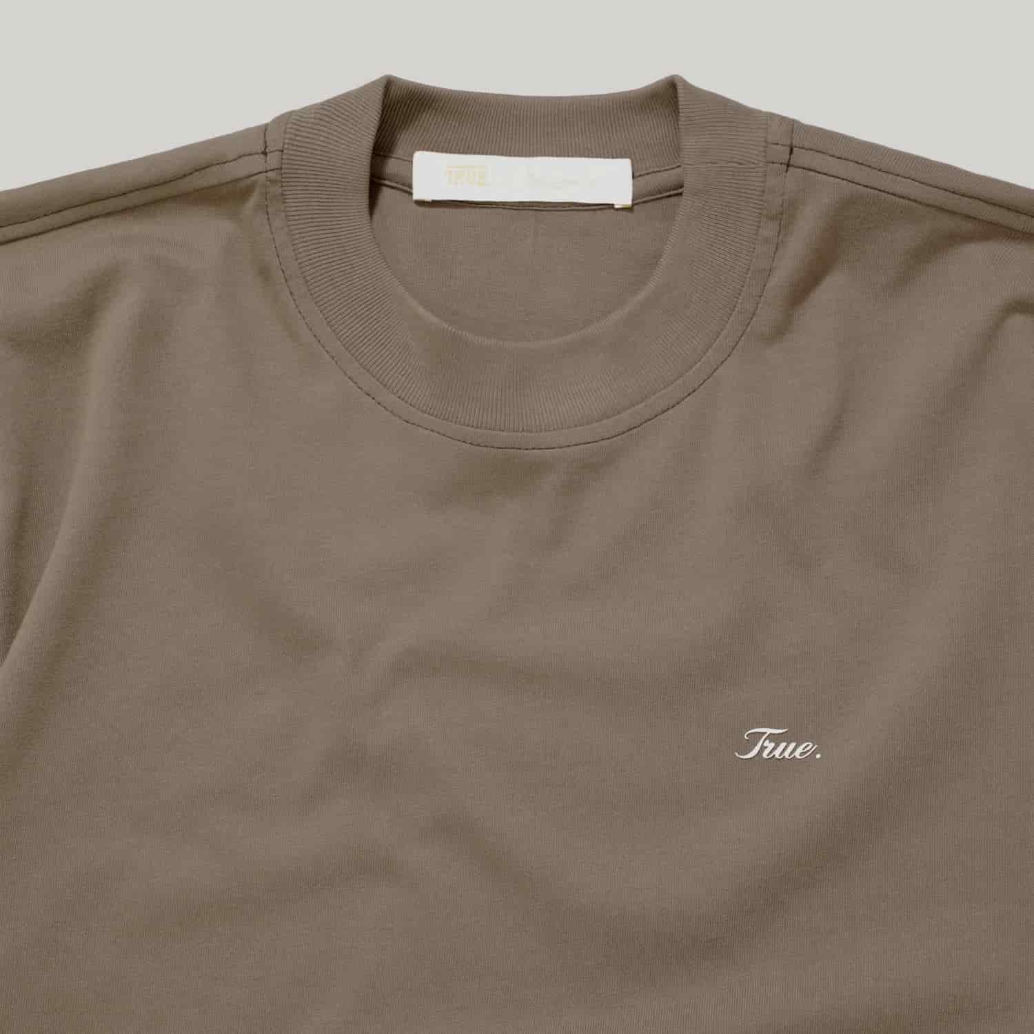 Signature T-Shirt - Light Brown - miniatura 5