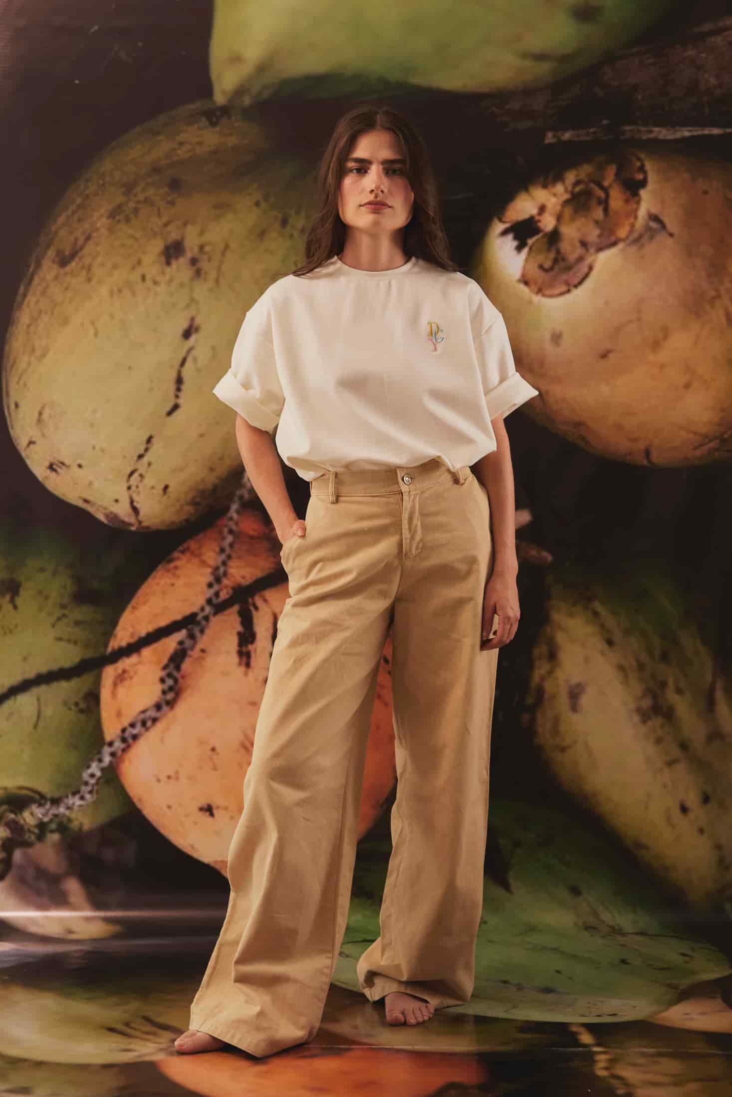 Mov Wide Leg Mocca - miniatura 4