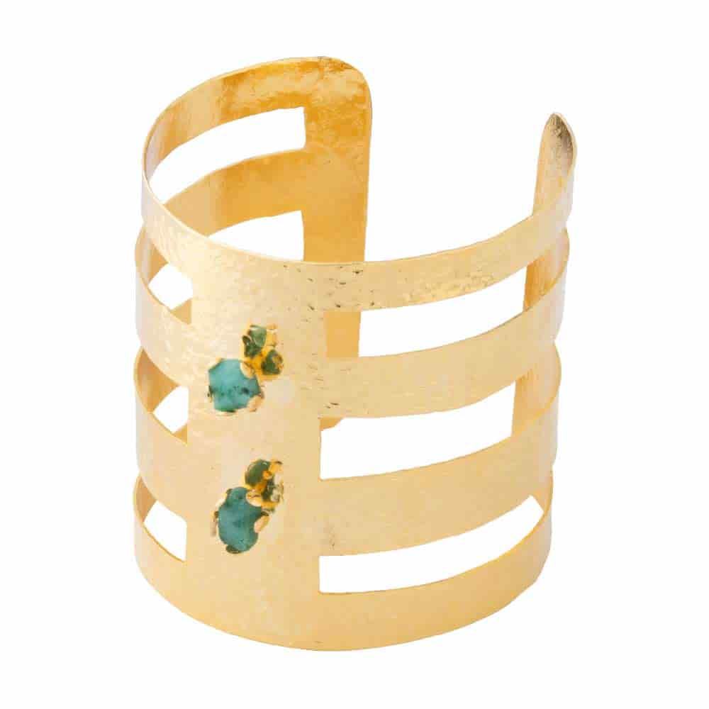 Pulsera Brazalete Rey Esmeralda - miniatura 1