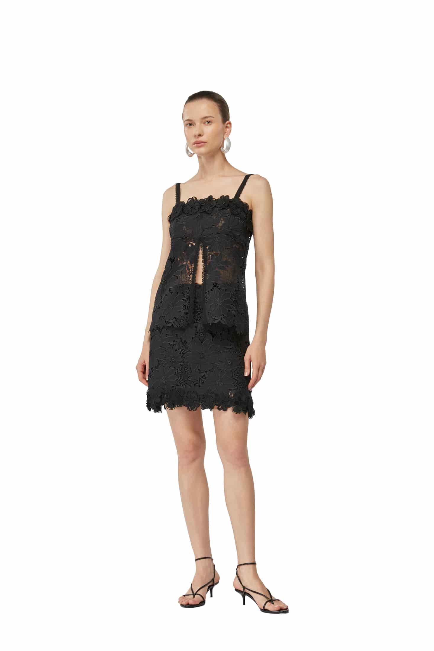 MAGNOLIA TOP BLACK - miniatura 3