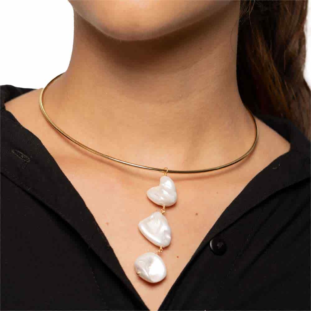 Collar Gargantilla Tres Amores - miniatura 2