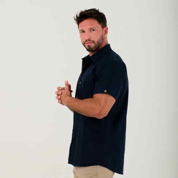 CAMISA MC 100% ALGODON TEXTURA HOMBRE - miniatura 4