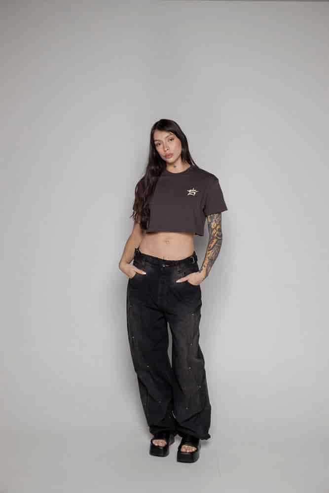 Crop-Top Basic Courage-Cafe - miniatura 3