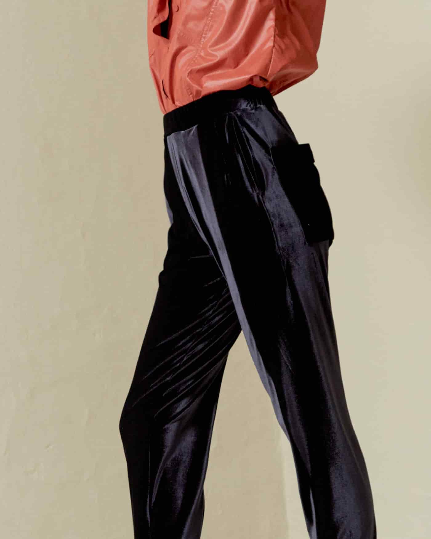 Pantalón Tech Velvet Frío Negro LÍRICO - miniatura 2