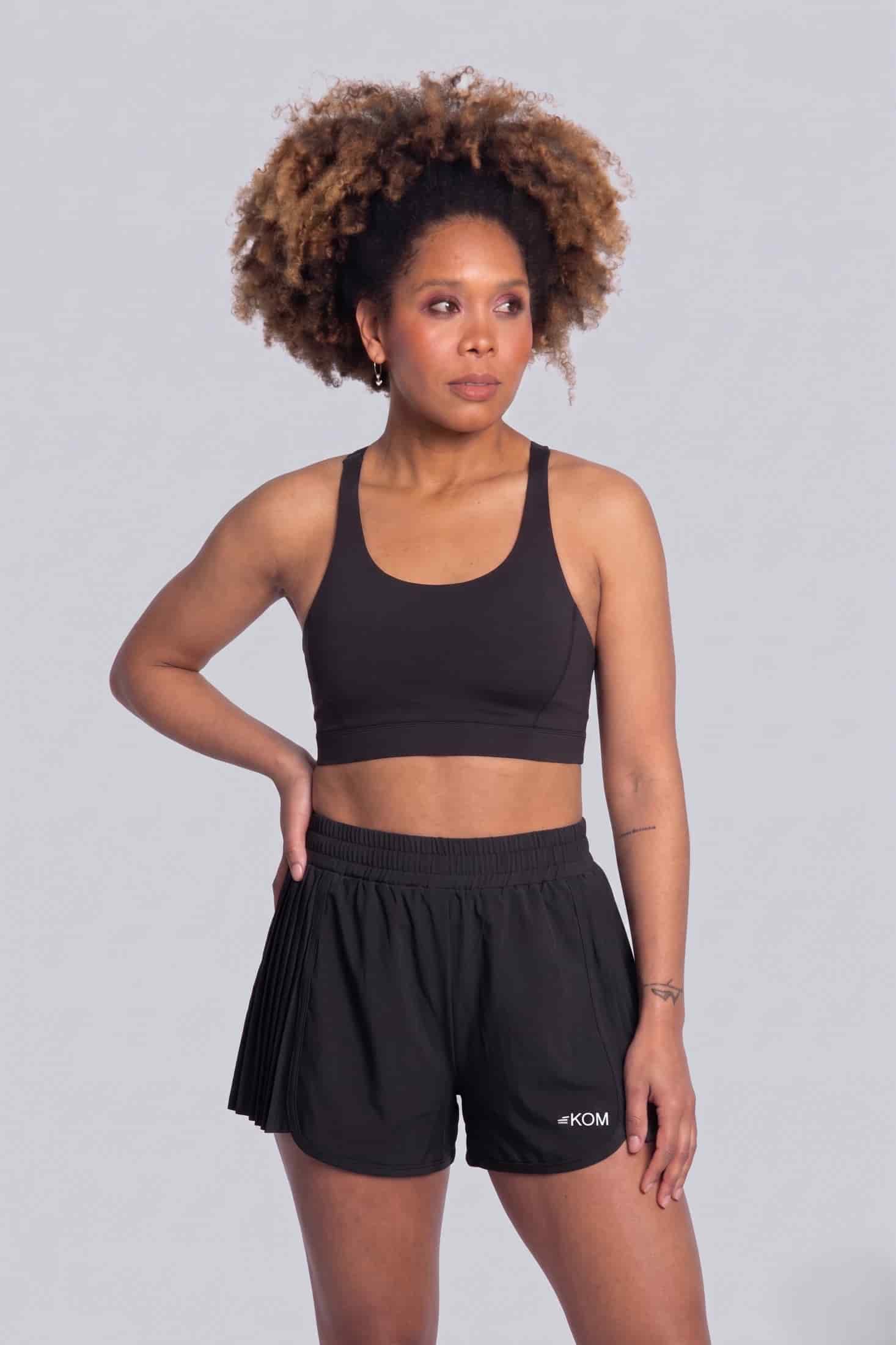 Short Running Deportivo Mujer Línea Tour con Boxer Interno y Bolsillo - miniatura 3