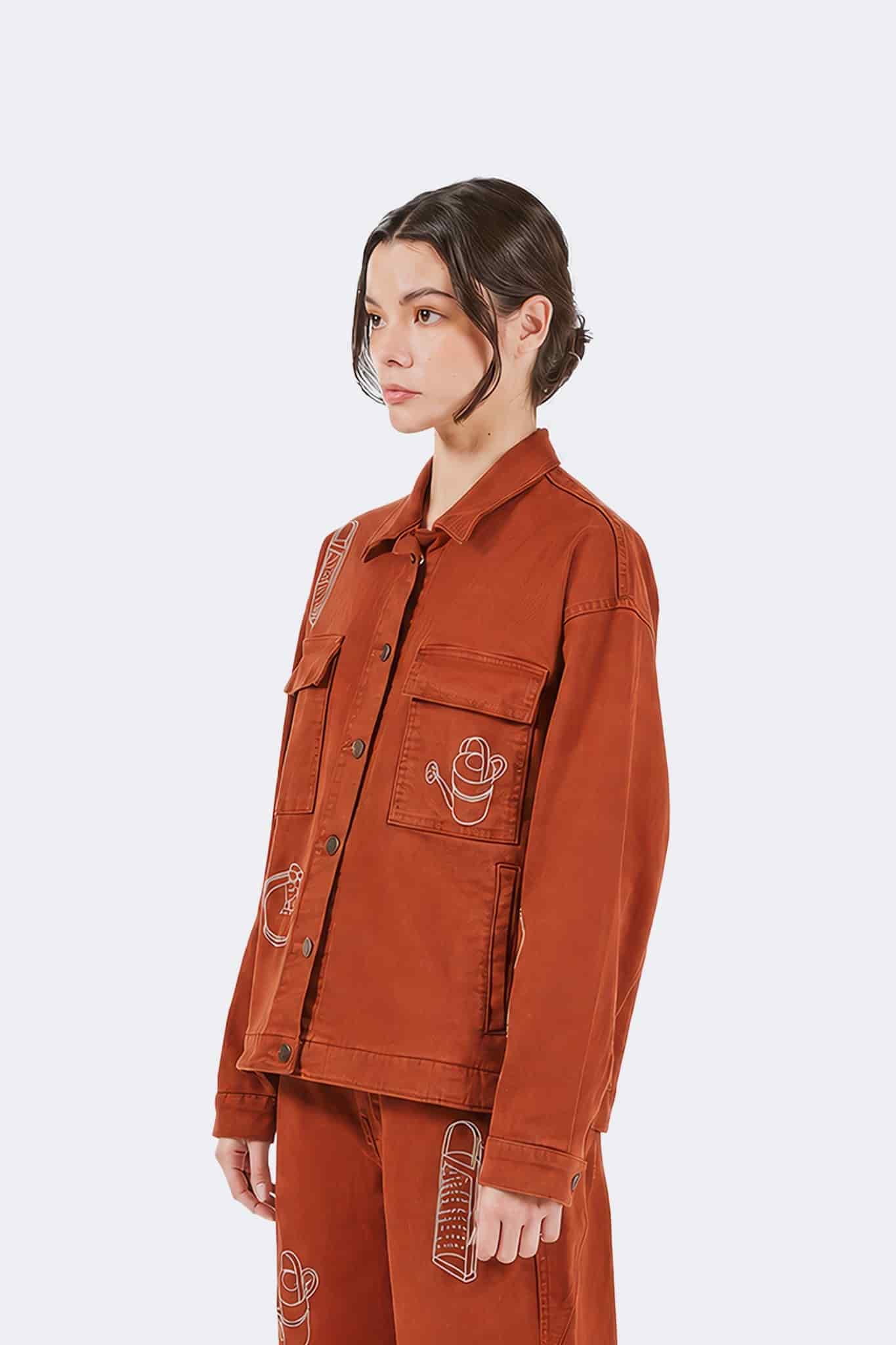 Chaqueta Payla - Ladrillo - miniatura 2