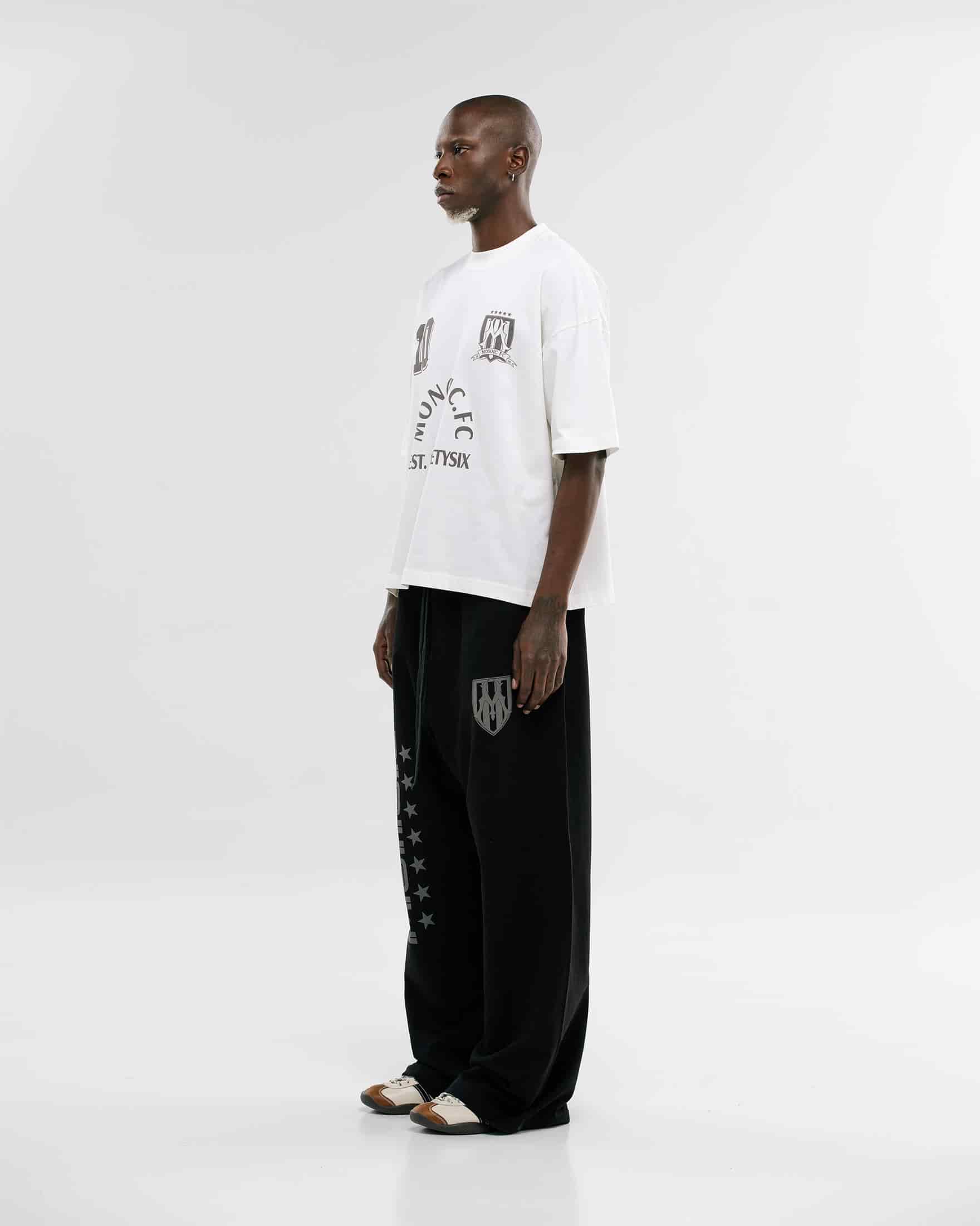Camiseta Boxy Fit Ninetysix - Off White - miniatura 5