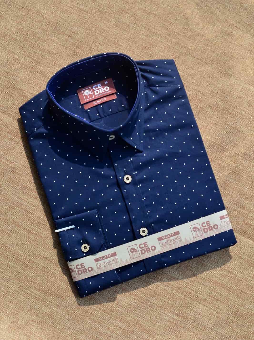 CAMISA SLIM FIT | TEXTURAS & MINIPRINT - miniatura 1