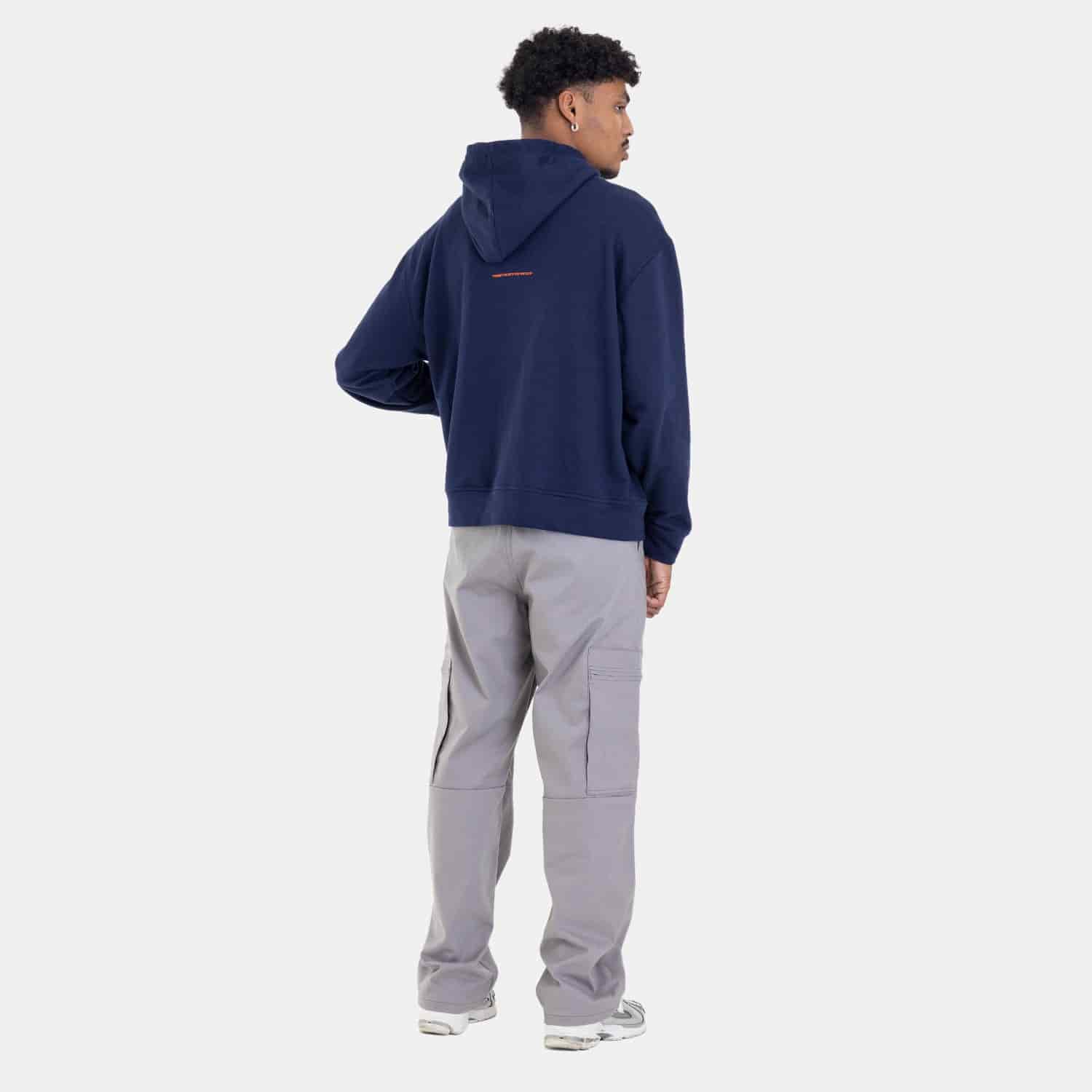 Zip Hoodie Regular Fit Dark Blue - miniatura 8