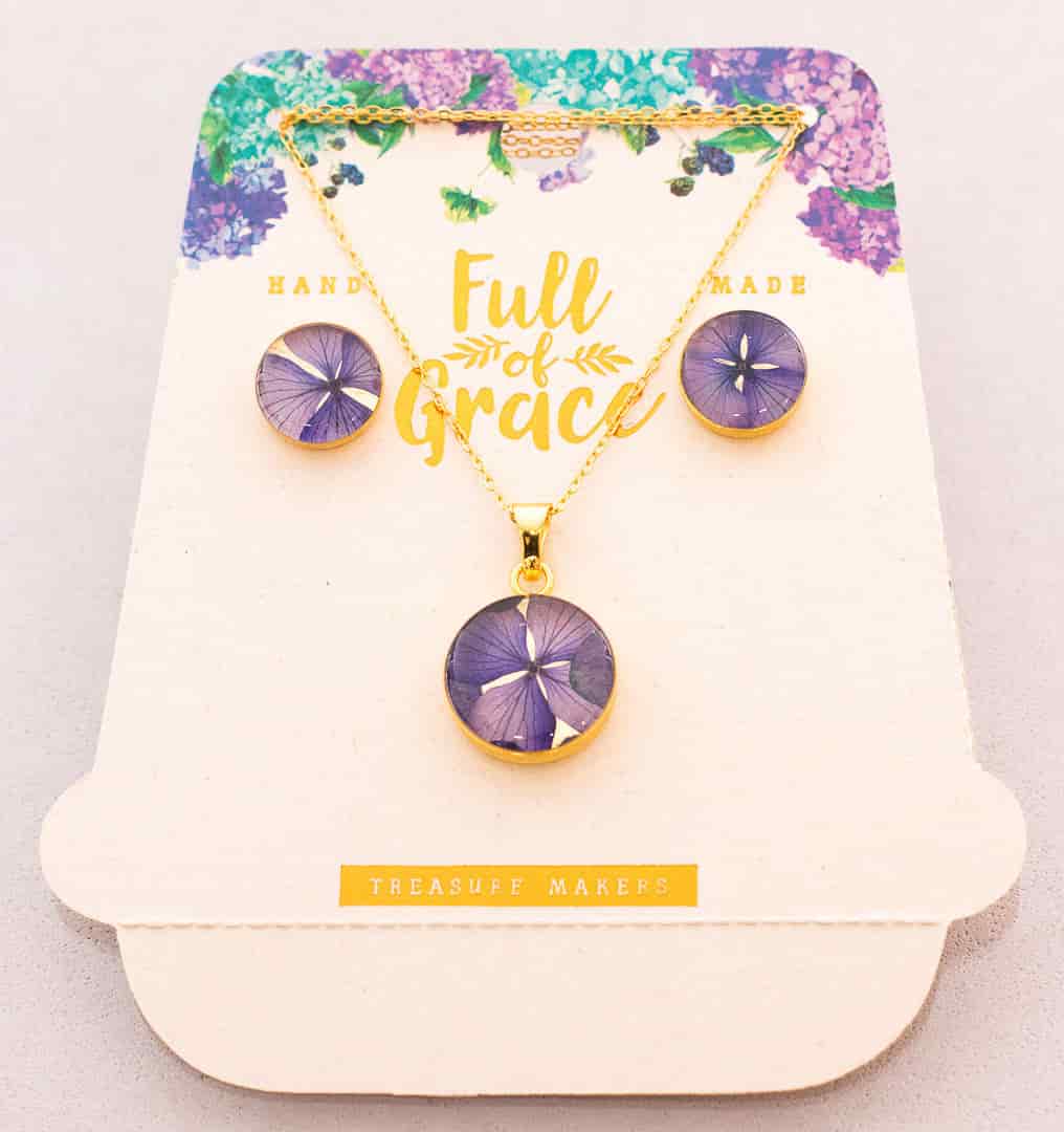 Collar trío grande con caja - miniatura 2