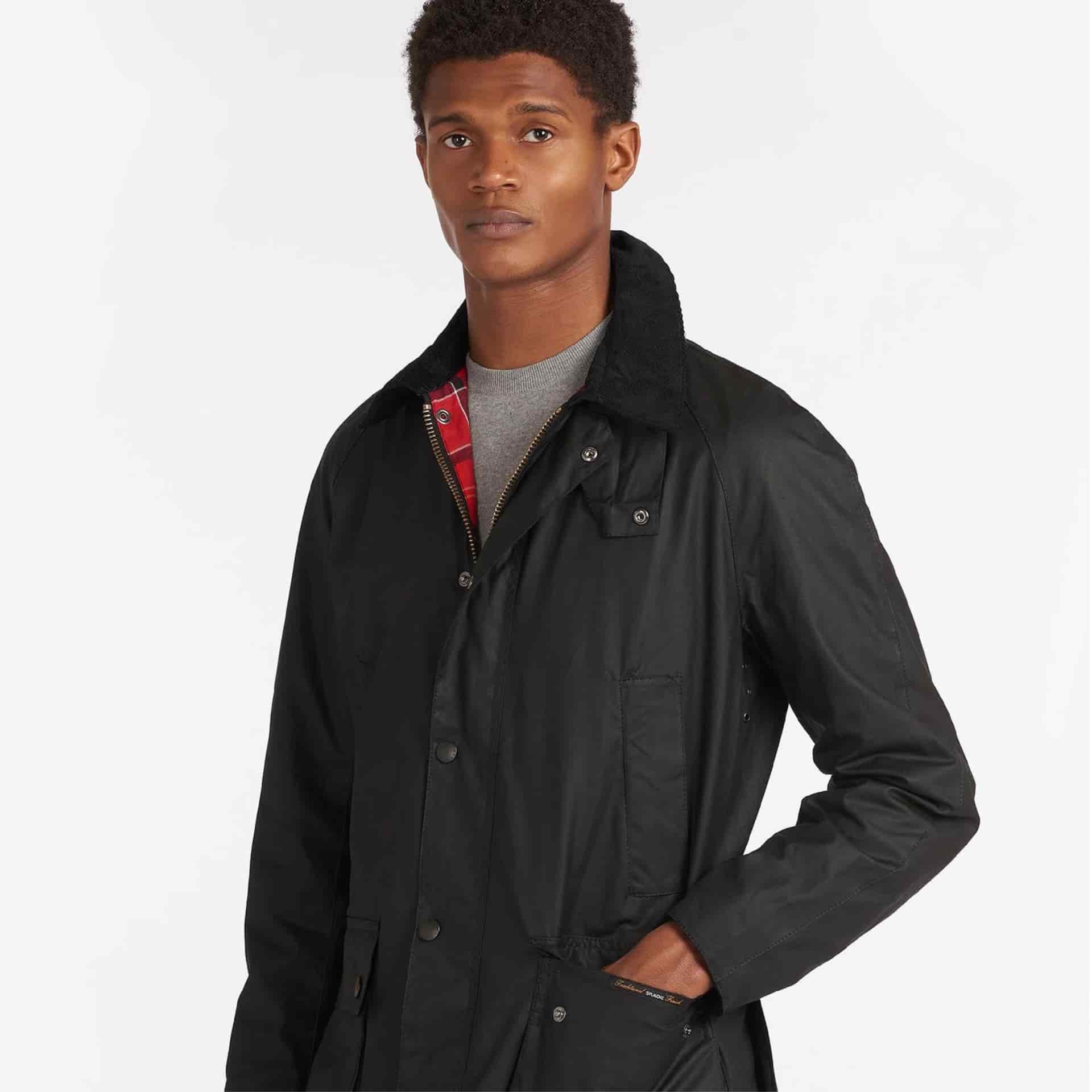 Barbour Ashby Wax Jacket - miniatura 11